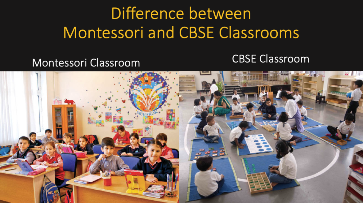 Difference Between Montessori and Traditional Schools